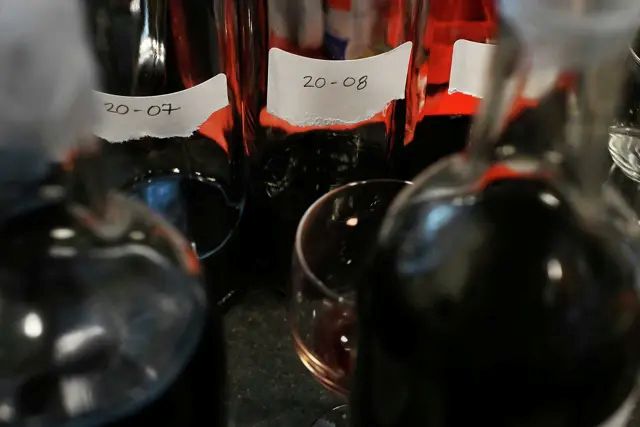 Wine samples